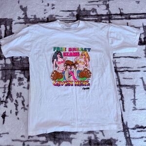 “Free Breast Exams” Tshirt funny vintage XL
